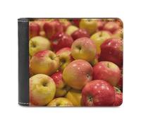 NWTPK Portafoglio fermasoldi con immagini di frutta, porta carte di credito stampate, adatto per riporre contanti, carte di credito, carte d'identità, stile, taglia unica, contemporaneo