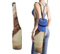 NWTRJ Adorabile borsa per tappetino da yoga a forma di cavallo, con grande tasca laterale, adatta alla maggior parte dei tappetini da yoga