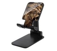 NWTRJ Angry Lion Supporto per telefono cellulare ad angolo regolabile in altezza Supporto pieghevole per telefono da tavolo compatibile con tutti i telefoni cellulari