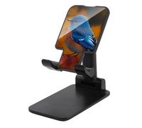 NWTRJ Blue Bird and Leaves Supporto per telefono cellulare ad angolo regolabile in altezza Supporto per telefono pieghevole da tavolo compatibile con tutti i telefoni cellulari