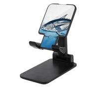 NWTRJ Bluefin Tonno Thunnus Supporto per telefono cellulare ad angolo regolabile in altezza Supporto per telefono pieghevole da tavolo compatibile con tutti i telefoni cellulari