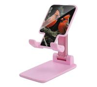 NWTRJ Cardinals Birds Fauna Wild Supporto per telefono cellulare ad angolo regolabile in altezza Supporto per telefono pieghevole da tavolo compatibile con tutti i telefoni cellulari