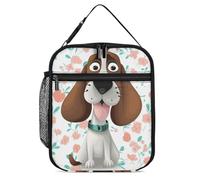 NWTRJ Divertente borsa per il pranzo a forma di cane, riutilizzabile, a prova di perdite, isolata, termica, per donne e uomini, lavoro, ufficio, picnic
