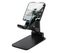 NWTRJ Dragonfly Supporto per telefono cellulare ad angolo regolabile in altezza supporto pieghevole per telefono da tavolo compatibile con tutti i telefoni cellulari