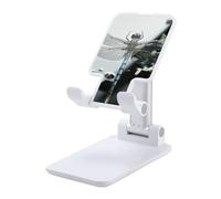 NWTRJ Dragonfly Supporto per telefono cellulare ad angolo regolabile in altezza supporto pieghevole per telefono da tavolo compatibile con tutti i telefoni cellulari