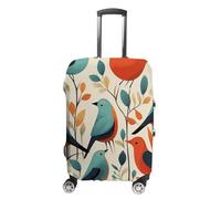 NWTRJ Flock Of Birds - Copertura elastica lavabile per valigia, antipolvere, antigraffio, adatta per bagagli da 48 a 81 cm, Stile:, S
