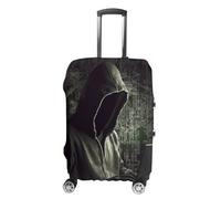 NWTRJ Hacker - Copertura per bagagli da viaggio, elastica, lavabile, antipolvere, antigraffio, adatta per bagagli da 48 a 81 cm, Stile:, XL