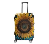 NWTRJ La più bella copertura per bagagli da viaggio con girasole elastica lavabile, antipolvere, antigraffio, adatta per bagagli da 48 a 81 cm, Stile:, XL