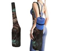 NWTRJ Lancetta tedesca a pelo corto negli occhiali da yoga borsa lunga borsa da yoga con grande tasca laterale tappetino yoga supporto adatto per la maggior parte delle dimensioni stuoie