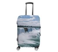 NWTRJ Niagara Falls - Copertura elastica per valigie da viaggio, lavabile, antipolvere, antigraffio, adatta per bagagli da 48 a 81 cm, Stile:, M