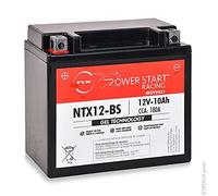 NX-Batteria-Piombo ermetico gel-12V-10Ah-Compatibile con: ETX12-BS;ETX12BS;FTX12-BS;FTX12BS;YTX12-BS;YTX12BS;MTX10-BSBatteria