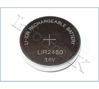NX - Pila bottone ricaricabile al litio LIR2450 3.6V 120mAh