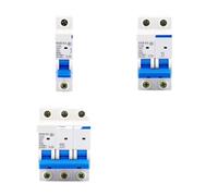 NXB-63 1P 2P 3P 4P 1A 2A 3A 6A 10A 16A 20A 25A 32A 40A 63A Miniature Circuit Breaker House MCB with Indication DZ47 AUOQKQUT(1p,100A)