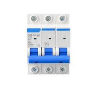 NXB-63 3P Tipo C Interruttore automatico in miniatura 6kA 380V 400V 415V 1A 2A 3A 4A 6A 10A 16A 20A 25A 32A 40A 50A 63A 1 pz(4A)