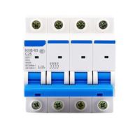 NXB-63 4P AC 230/400V Miniature Circuit Breaker C 6 10 16 20 25 32 40 63A Overload Protector DZ47 C Style Air Switch, Parti(10A)