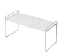 Nxconsu Ripiano espandibile per armadietto, organizer per cucina, dispensa, armadio, sotto il lavello, piano di lavoro, organizer per la casa, salvaspazio, autoportante, resistente, antiscivolo