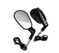 NXGHARTG Per 09-17 V-ROD VRSCF Moto LED Indicatori Di Direzione Anteriori Specchietti Retrovisori Laterali 2009 2010 2011 2012 2013-2017