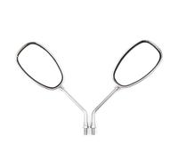 NXGHARTG Specchietti Retrovisori Moto Per Boulevard C50 M109R M50 C90, Cromati, Specchietti Laterali Da 10 Mm