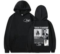 NXKAFAH Felpe con Cappuccio della Copertina dell'album del Tour Otra Vez di Chayanne Bailamos, Abbigliamento alla Moda Maschile, Felpe Hip Hop, Pullover in Pile Oversize Casual