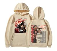 NXKAFAH Felpe con Cappuccio grafiche dell'album Dedication del Rapper Lil Wayne, Moda Vintage Hip Hop, Casual, comode, a Maniche Lunghe