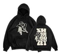 NXKAFAH Felpe con Cappuccio Shaboozey Bar Song The Bar Getting Tipsy Felpe retrò Sudaderas Hombre Abbigliamento Grafico Abbigliamento Invernale Unisex Streetwear Uomo