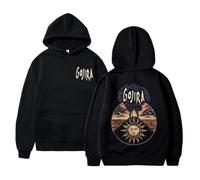 NXKAFAH L'album Musicale Lava della Band Metal Francese Gojira Presenta Una Felpa con Cappuccio Stampata e Un Pullover Sportivo Casual per Strada