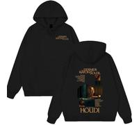 NXKAFAH Nuovo Stile Felpe con Cappuccio Rapper HOUDI Le DERNIER Rayon DE Soleil Felpe con Cappuccio Donna Hip Hop Moda Pop Musica Streetwear Uomo Casual Cotone