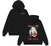 NXKAFAH Rapper Don Toliver Heaven or Hell Album 2025 Felpa con Cappuccio Uomo Donna Moda Hip Hop Maglie a Manica Lunga Stile Invernale Oversize Streetwear