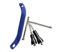NXLJA Accessori per per 300 SX/SXF/XC/XCF 2019-2022 2020 2021 Accessori per Motociclette Bracciolo Posteriore Passeggero in Alluminio CNC Sedile Bracciolo Laterale Protezione Mano 155MM(Blue)