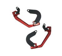 NXLJA Accessori per per Honda CBR650R CBR 650R 2019 2020 2021 Moto Passeggero Posteriore Bracciolo Accessori Sedile Laterale Bracciolo Protezione Barre Portaoggetti(Red)