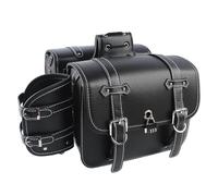 NXLJA Borsa da viaggio Borsa Da Sella Universale Per Moto, Grande Capacità, Borse Laterali Per, Attrezzi Di Stoccaggio Per Harley Sportster XL 883 Per Honda(Black)