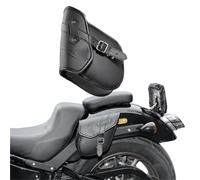 NXLJA Borsa da viaggio Borsa Porta Attrezzi Per Harley Per Sportster 883 1200 Per Softail Per Dyna Laterale In Pelle Retrò Bisaccia Per Moto