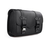 NXLJA Borsa da viaggio Zaino Per Sella Moto Borse Portaoggetti Borsa Per YAMAHA SR400 Per Harley XL883L(Black)