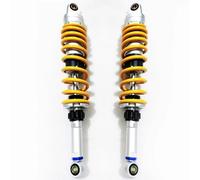 NXLJA Parte del Corpo per Suzuki per Kawasaki Una Coppia 370mm 380mm 390mm 8mm Ammortizzatore A Molla Sospensione Posteriore Moto(390mm)