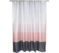 NXMYDBD Tenda da doccia nordica con motivo geometrico a blocchi di colore, per vasca da bagno, extra large, 12 ganci, 100 x 190cm(WxH)