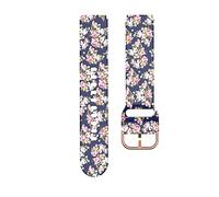 NXNONEPD 18mm Silicone Printing Watchband Strap For Vivoactive 4S/Vivomove 3S/Venu 2S Smart Watch Bracelet Wrist Band Sport