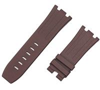 NXNONEPD 28mm nature fluorine rubber silicone Watchband Watch Band For AP strap for Audemars And Piguet belt15703 15710 15706