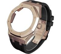 NXNONEPD 4rd gen metal watch case fluorine rubber strap stainless steel bezel rubber sport watchband mod kit,for ga2100 ga-2100 ga2110 modification and upgrade Origin China