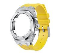 NXNONEPD 5rd Soft Silicone Strap Metal Case For GA2100-7A Mod Retrofit Kit