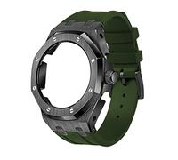 NXNONEPD 5rd Soft Silicone Strap Metal Case For GA2100-7A Mod Retrofit Kit