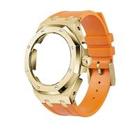 NXNONEPD 5rd Soft Silicone Strap Metal Case For GA2100-7A Mod Retrofit Kit