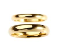 NXNONEPD Anello di coppia, anello maschile unico lucido, anello di promessa in acciaio inossidabile che abbina per lui