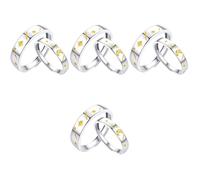 NXNONEPD Anello di coppia di luna Sun Moon Anelli aperti Anello di dito chic Anello di dito personalizzato Anelli Anelli Anello Anello Anello Coppia Anello di San Valentino Anello di dito regolabile