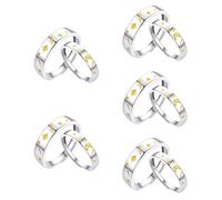 NXNONEPD Anello di coppia di luna Sun Moon Anelli aperti Anello di dito chic Anello di dito personalizzato Anelli Anelli Anello Anello Anello Coppia Anello di San Valentino Anello di dito regolabile