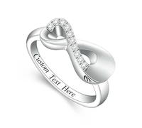 NXNONEPD Anello di cremazione di cristallo per supporto cenere Keepsake Jewelry PET/UMAN URN MEMORIAL DEGNO per donne con imbuto gratuito