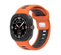 NXNONEPD Cinghia di silicone sportivo per galassia orologio ultra 47mm soft loop a due colori per galaxy 7 ultra senza lacune