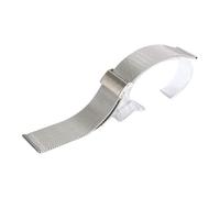 NXNONEPD cinghia orologio fibbia universale singolo con braccialetto di sostituzione in acciaio inossidabile in acciaio inossidabile in acciaio inossidabile argento inossidabile.