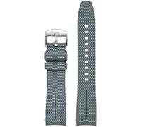 NXNONEPD Cinta di fine curva, per XS Watch Articular Lunarwatch da 20 mm da uomo da donna in gomma silicone Quick Release Watch Band per Camerastas 300 Bande di sorveglianza