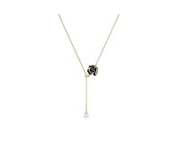 NXNONEPD Collana GSZCCZS Elegante e bellissima catena di decorazione della collana a pendente camelia per donna, regalo di compleanno per moglie, fidanzata collana di gioielli