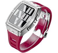 NXNONEPD Elastico per orologio in lega di titanio da 44 mm 45 mm ， per Ultra 8 7 6 5 4 Serie Serie ， Sport Call Watch Case Metal Crown Bezel Mod Kit Accessori